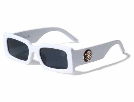 Lion Side Coin Retro Rectangle Shades lh-p4079