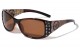 Lion Polarized Rhinestone Temple pol-rh-3084