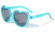 Kids Heart Shape Crystal Glitter Shades k804