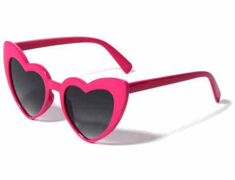 Heart Shaped Super Dark Lens p6353-heart-sd-red-p