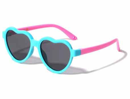 Kids Heart Duotone Polarized Shades k906-pol