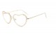 Heart Glitter Clear Lens Glasses m10358-clr-heart