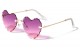 GLO Heart Diamond Cut Rimless glo-M219