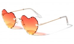 GLO Heart Diamond Cut Rimless glo-M219