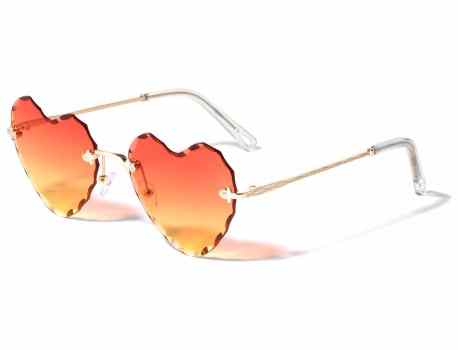 GLO Heart Diamond Cut Rimless glo-M219