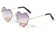 GLO Heart Diamond Cut Rimless glo-M219