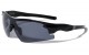 Semi-Rimless One Piece Shield Sunglasses bp0142