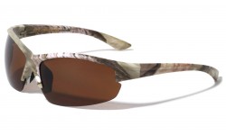 Camouflage Semi Rimless Sunglasses bp0162-camo