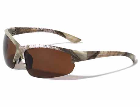 Camouflage Semi Rimless Sunglasses bp0162-camo