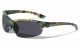 Camouflage Semi Rimless Sunglasses bp0162-camo