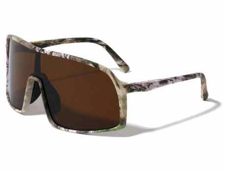 Camouflage Oversized Shield Sunglasses bp0172-camo