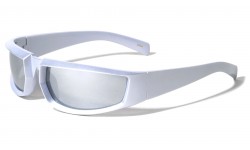 Wide Rectangle Wrap Around Sunglasses bp0225