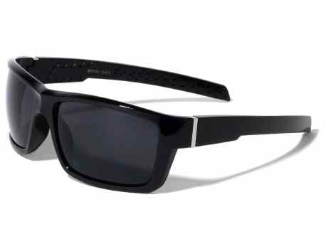 Basic Black Sports Wrap Sunglasses bp0151