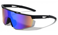 Semi Rimless Shield Sports Sunglasses bp0218-cm