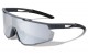 Semi Rimless Shield Sports Sunglasses bp0218-cm