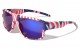 American Flag Square Sports Sunglasses bp0211-flag