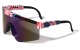 American Flag One Piece Shield Sunglasses bp0208-flag