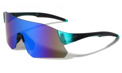 Rimless Frosted Shield Sunglasses bp0202-cm