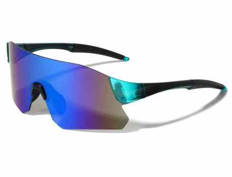 Rimless Frosted Shield Sunglasses bp0202-cm