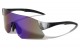 Rimless Frosted Shield Sunglasses bp0202-cm