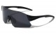 Rimless Frosted Shield Sunglasses bp0202-cm
