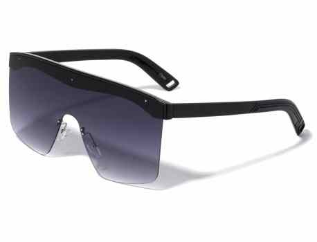 Rimless One Piece Shield Lens Shades p6718