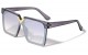 Oversized Flat Top Semi Rimless Shades p6667