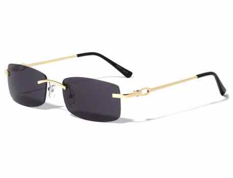 Rimless Rectangle Sunglasses m4021