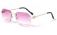 Rimless Geometric Color Lens Shades m4022-co