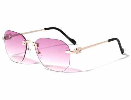 Rimless Geometric Color Lens Shades m4022-co