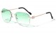 Rimless Geometric Color Lens Shades m4022-co