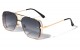 Barrel Rim Modern Squared Aviator Shades  m10925