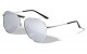 Bridgeless Top Bar Accent Aviators av-1718