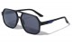 Temple Accent Flat Top Square Aviators av-5466