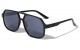 Temple Accent Flat Top Square Aviators av-5466