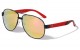 Color Mirror Lens Aviators kn-m3935-cm