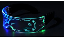 Led Shield Party Sunglasses  p30595-led