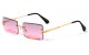 Rimless Diamond Edge Cut Lens m10820-oc