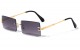 Rimless Diamond Edge Cut Lens m10820-oc