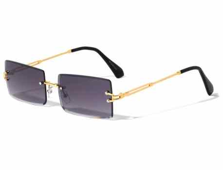 Rimless Diamond Edge Cut Lens m10820-oc