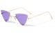 Metallic Triangle Fashion Sunglasses m10717