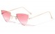 Metallic Triangle Fashion Sunglasses m10717