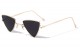 Metallic Triangle Fashion Sunglasses m10717