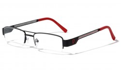 KHAN Semi-Rimless Clear Lens clr-1224-kn