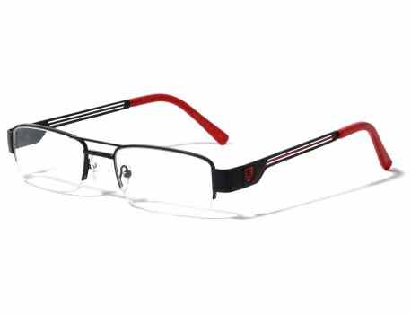 KHAN Semi-Rimless Clear Lens clr-1224-kn