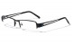 Khan Clear Semi Rimless Rectangle clr-1217-kn