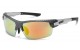 X-Loop Semi Rimless Wrap Sunglasses x2737