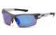 X-Loop Semi Rimless Wrap Sunglasses x2737