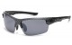 X-Loop Semi Rimless Wrap Sunglasses x2737