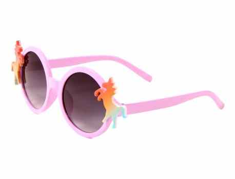 Kids Round Unicorn Sunglasses k835